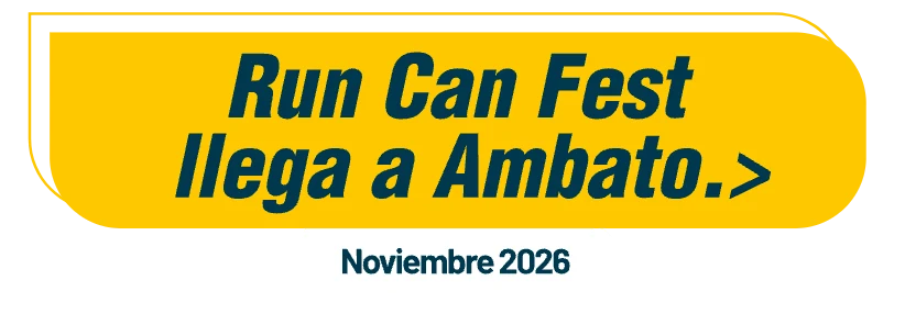 Run Can Fest llega a Ambato. Noviembre 2026